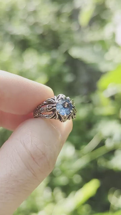 Fantasy Engagement Ring | Fairy Wedding Ring | Fantasy Jewelry | Elven Ring