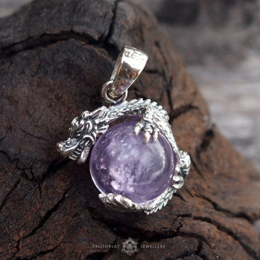 Dragon stone pendant