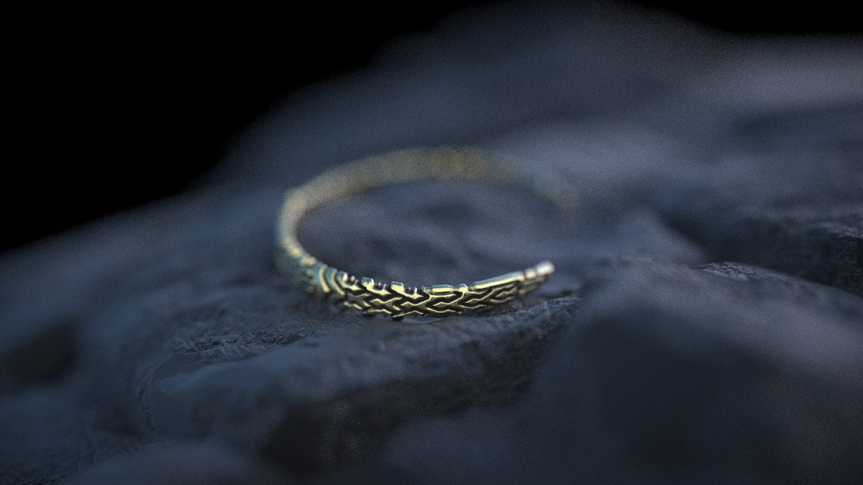 Gold Cuff Bracelet