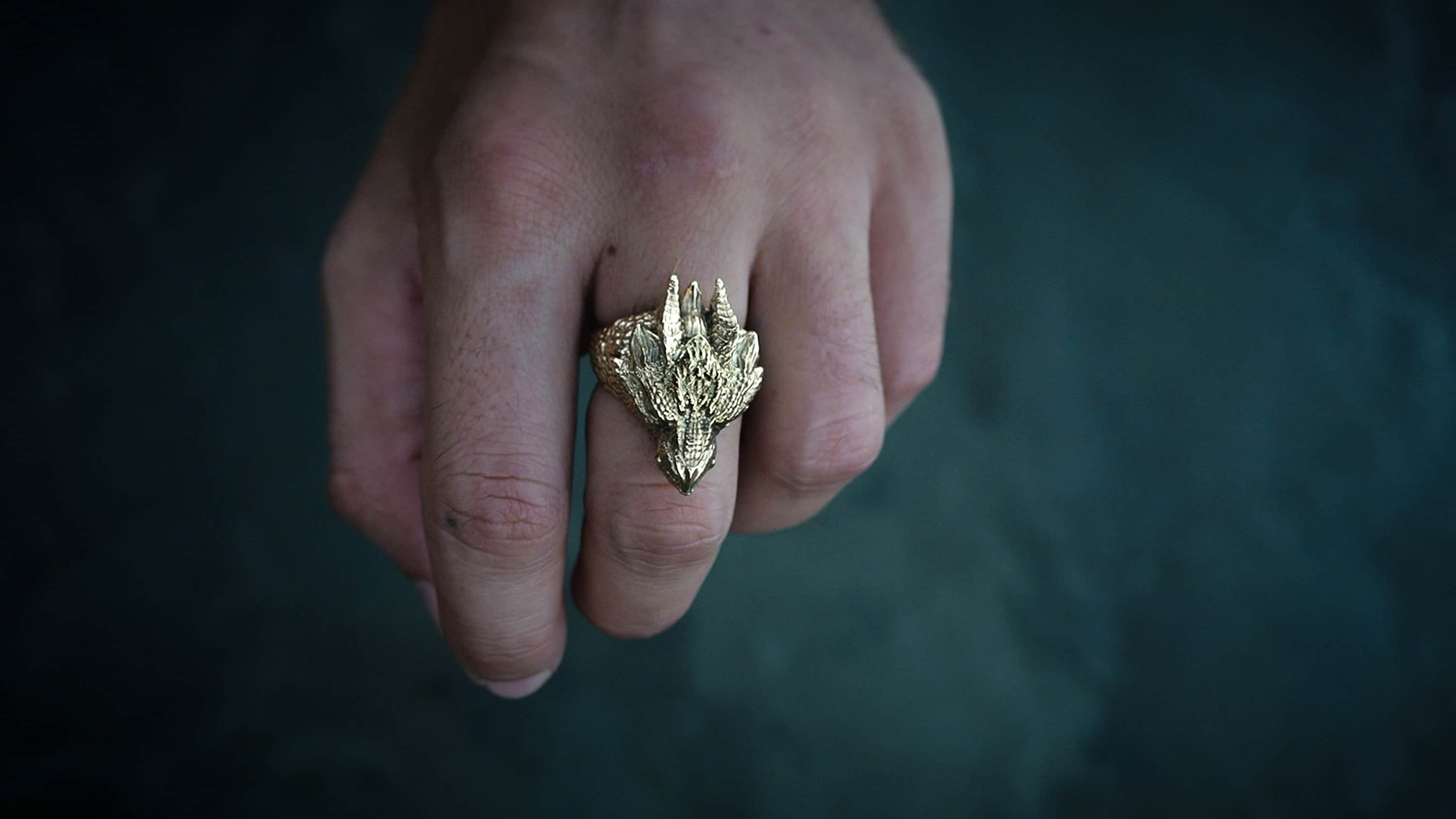 Gold Dragon Ring