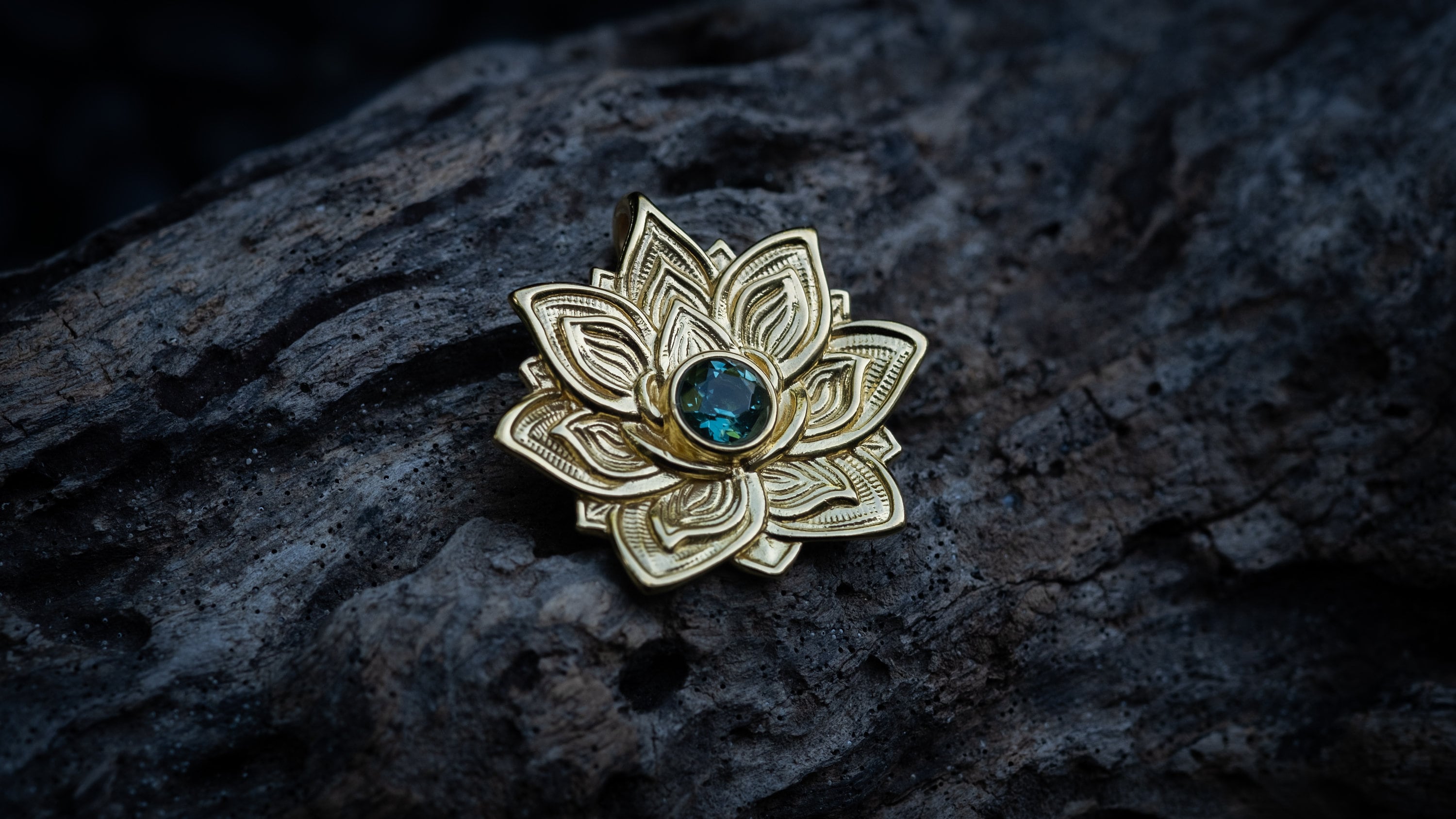 Lotus Flower Pendant