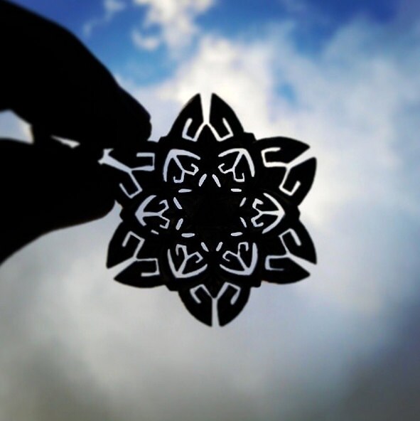 Sterling Silver Merkaba Necklace